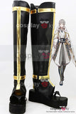 Touken Ranbu Tsurumaru Kuninaga Boots Cosplay Shoes Black Version