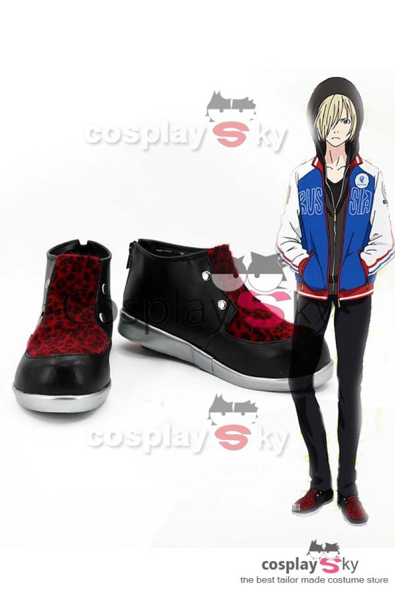 Yuri on Ice Yuri Plisetsky Cosplay Costume + Shoes + Wigs